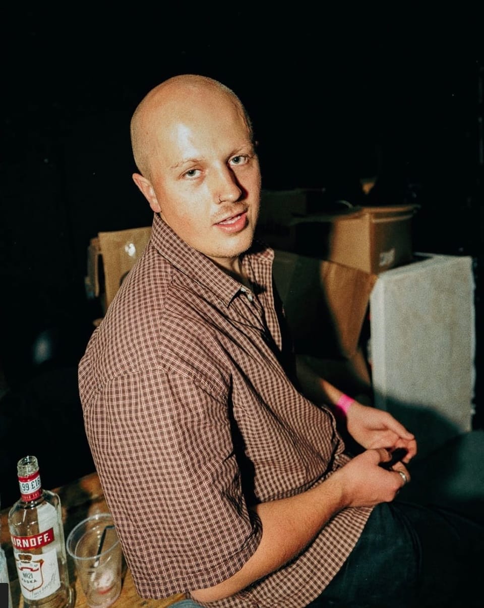 DJ/Producer Bosky backstage